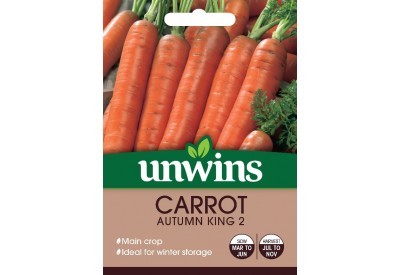 Unwins Carrot Autumn King 2 Seed